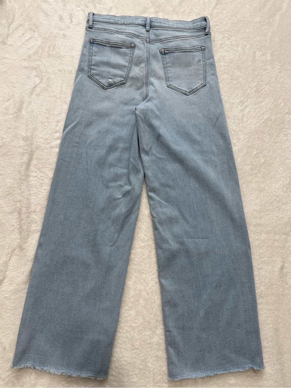 Altar'd State Hidden LA Baggy Wide Leg Jeans - Light Wash - Picture 4 of 12
